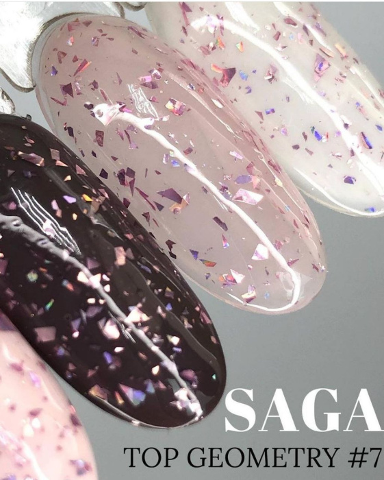 Saga Top no wipe Geometry 7, 8 ml