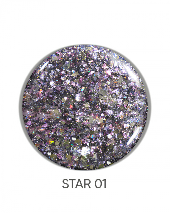 DARK Star Gel Polish 01, 5 г