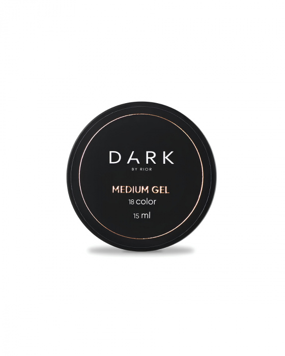 DARK Medium Gel №18, 15 мл (без пензлика)