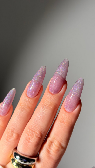 Dark gel polish Hologram cat 04, 6 ml