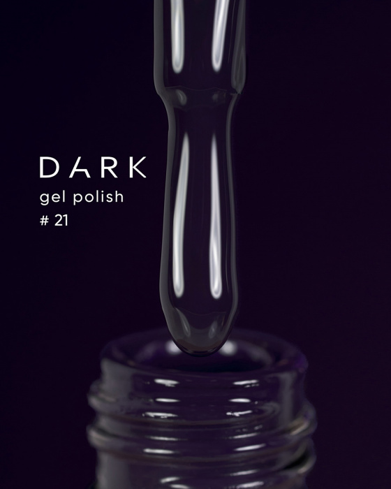 Dark gel polish 021, 10 ml