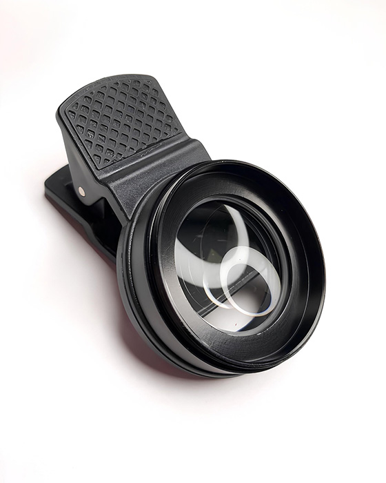 Макро лінза для фото, велика (колір в асортименті)