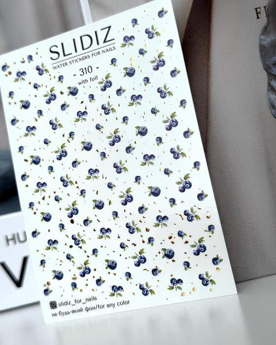 Фольгований слайдер дизайн SLIDIZ №310