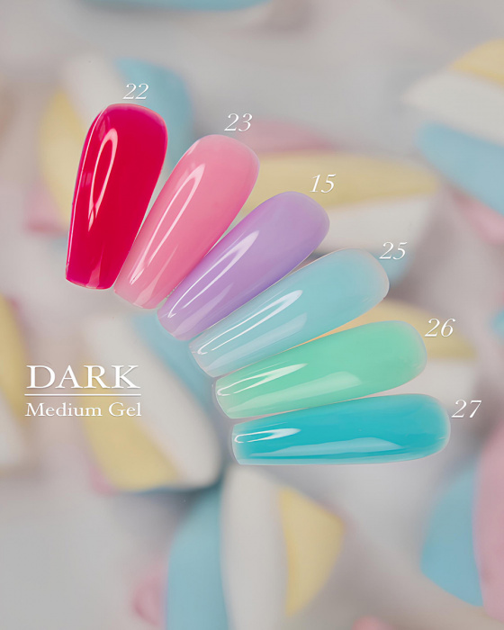 DARK Medium Gel №25, 15 мл (без пензлика)