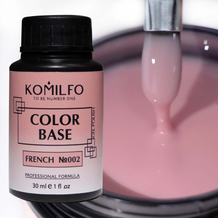 Komilfo Color Base French 002, 30 мл (бочонок)