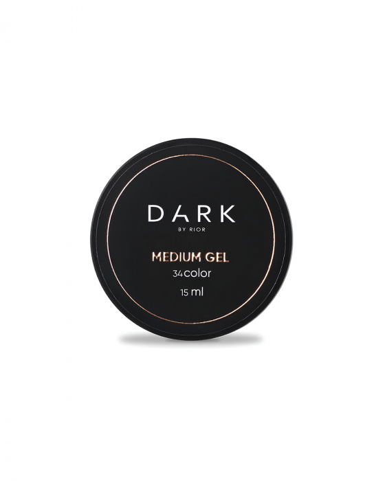 DARK Medium Gel №34, 15 мл (без пензлика)