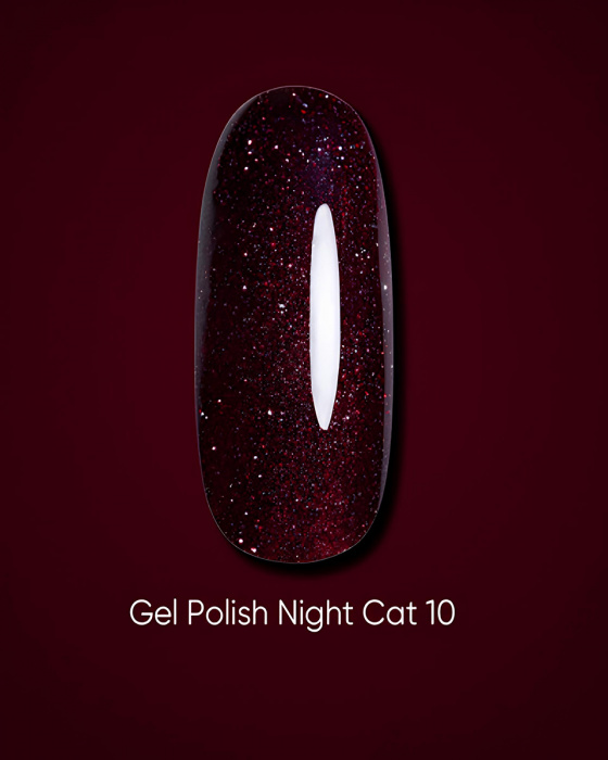 DARK Gel Polish Night Cat 10, 6 мл