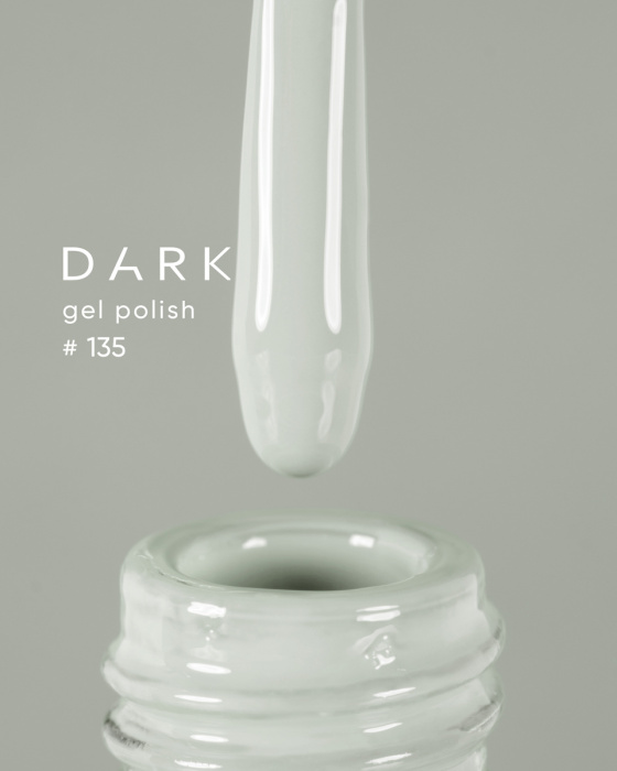 Dark gel polish 135, 10 ml