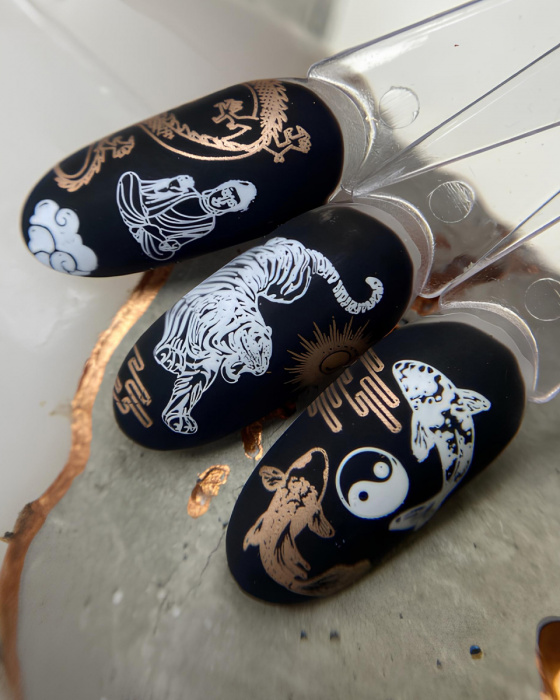 DARK Пластина для стемпінгу 09