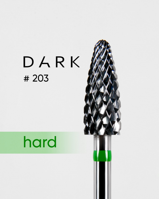 Фреза ТВС Dark  №203 зелёная