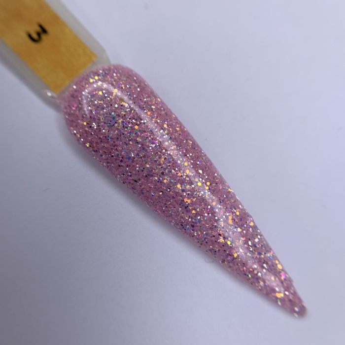 SAGA  GLITTER OPAL №3, 8 мл без кисти