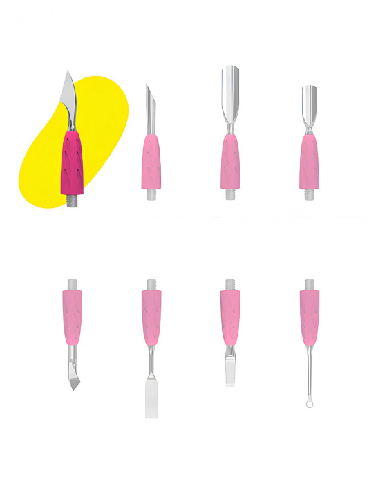 Staleks Pro Робоча частина лопатки Combo UNIQ 13 топірець