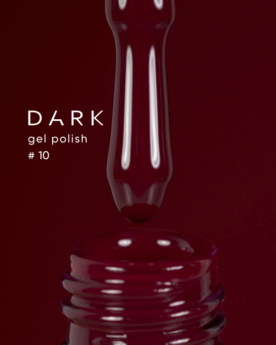 Dark gel polish (new collection) 10, 10 ml