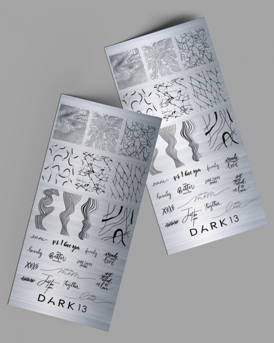 DARK Пластина для стемпінгу 13
