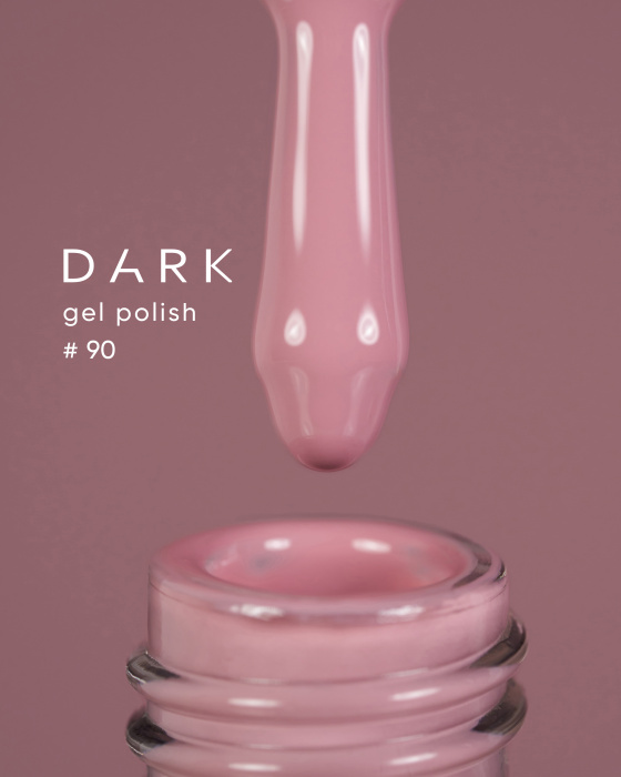 Dark gel polish (new collection) 90, 10 ml