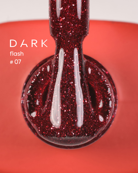 Dark Gel Polish Flash 07, 10 ml