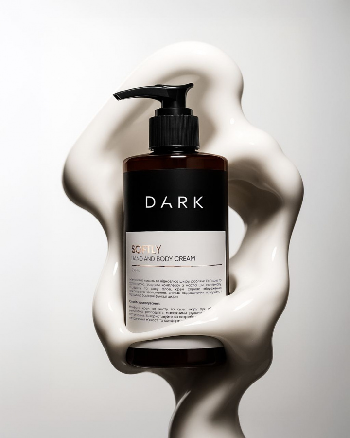 Креми для рук і тіла DARK — зволоження, захист і сяйво