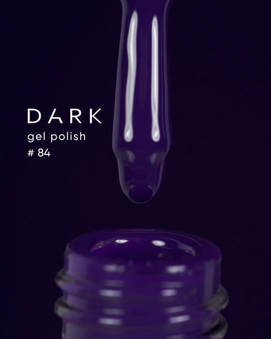 Dark gel polish (new collection) 84, 10 ml