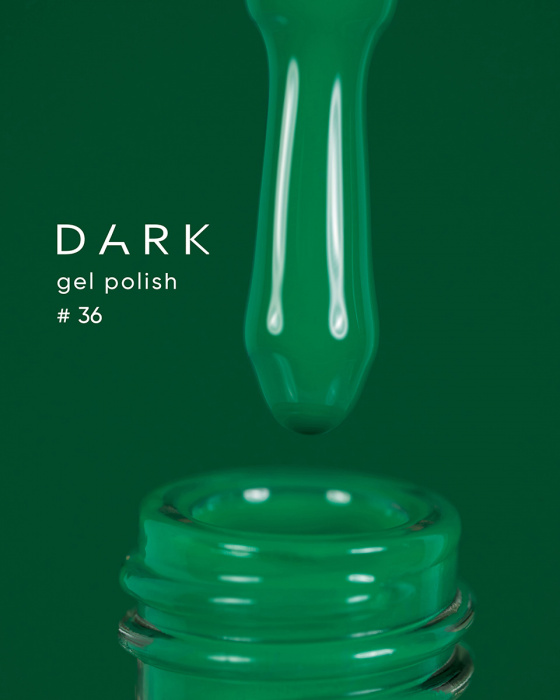 Dark gel polish 036, 6 ml