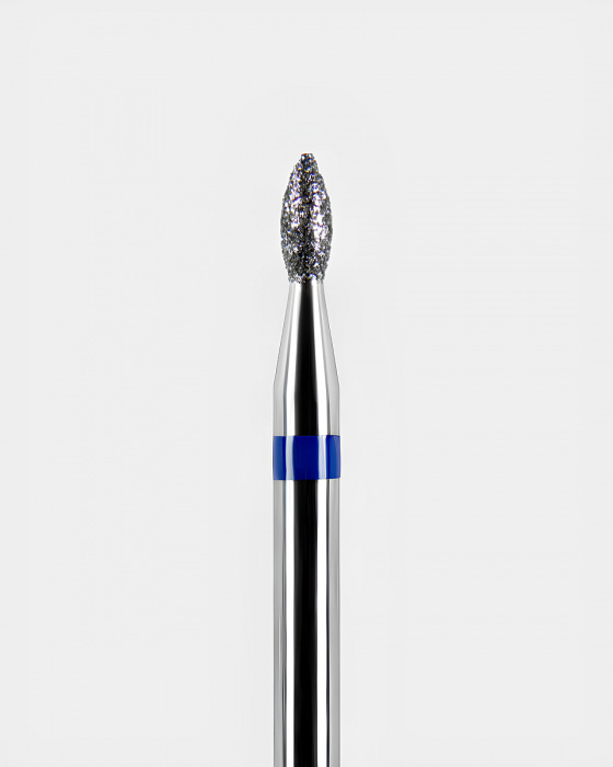 DARK Фреза алмазна №123 синя брунька пряма 018