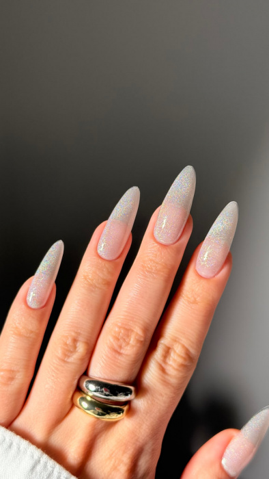 Dark gel polish Hologram cat 01, 6 ml