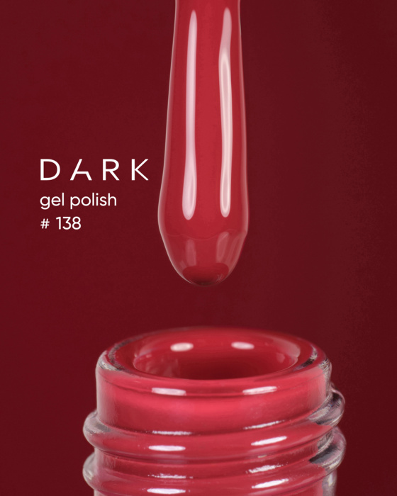 Dark gel polish 138, 6 ml