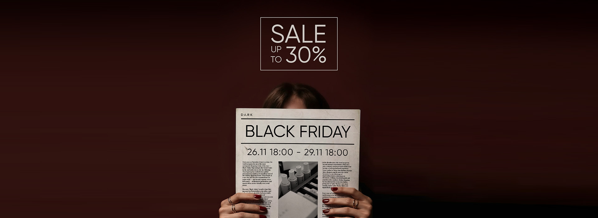 Умови оформлення замовлень під час Black Friday