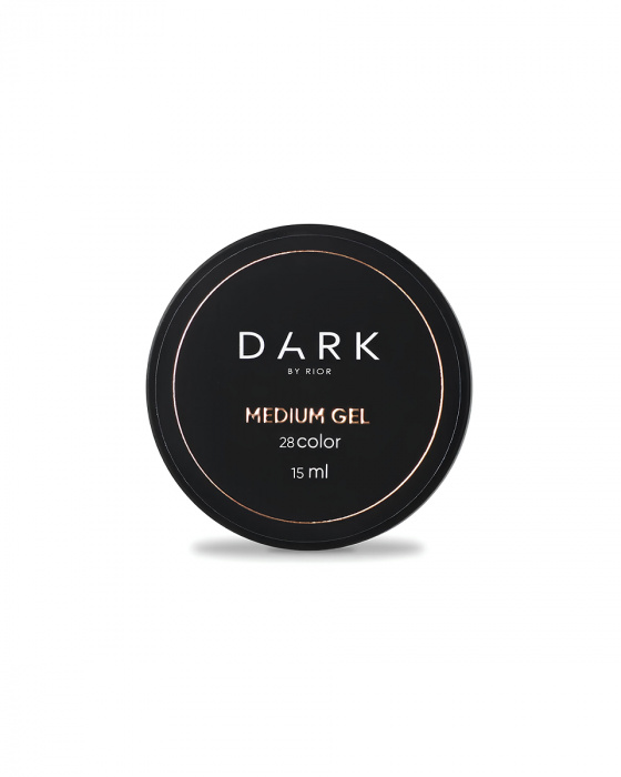 DARK Medium Gel №28, 15 мл (без пензлика)