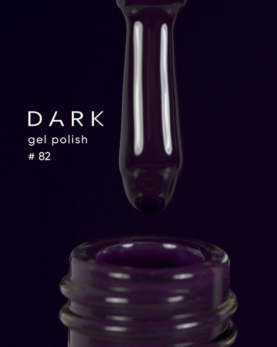 Dark gel polish 082, 6 ml