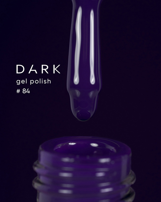 Dark gel polish 084, 6 ml