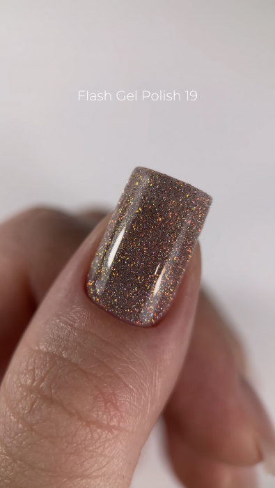 Dark Gel Polish Flash 19, 10 ml