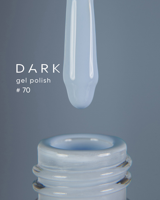 Dark gel polish 070, 10 ml