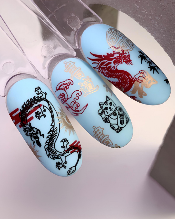 DARK Пластина для стемпінгу 09