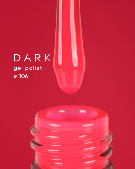 Dark gel polish (new collection) 106, 10 ml