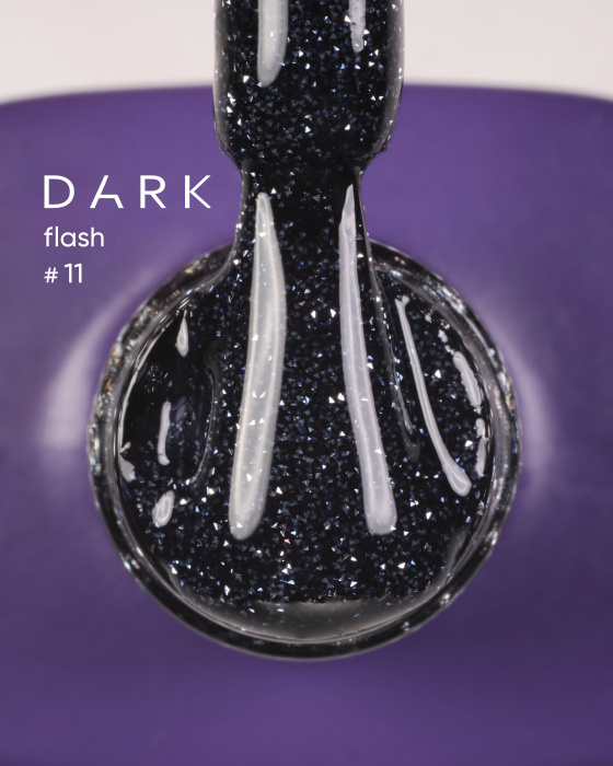 Dark Gel Polish Flash 11, 10 ml