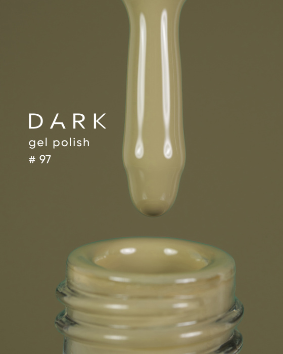 Dark gel polish (new collection) 97, 6 ml