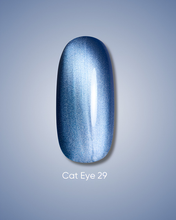 Dark gel polish Cat Eye 29, 10 ml