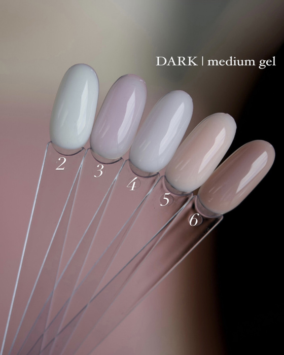DARK Medium Gel №02, 15 мл (без пензлика)