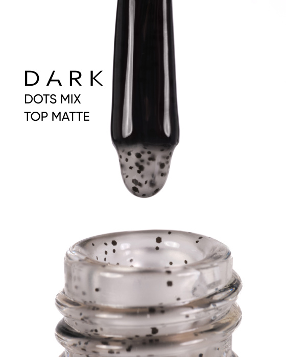 Dark Dots Mix Top Matte, 10 мл