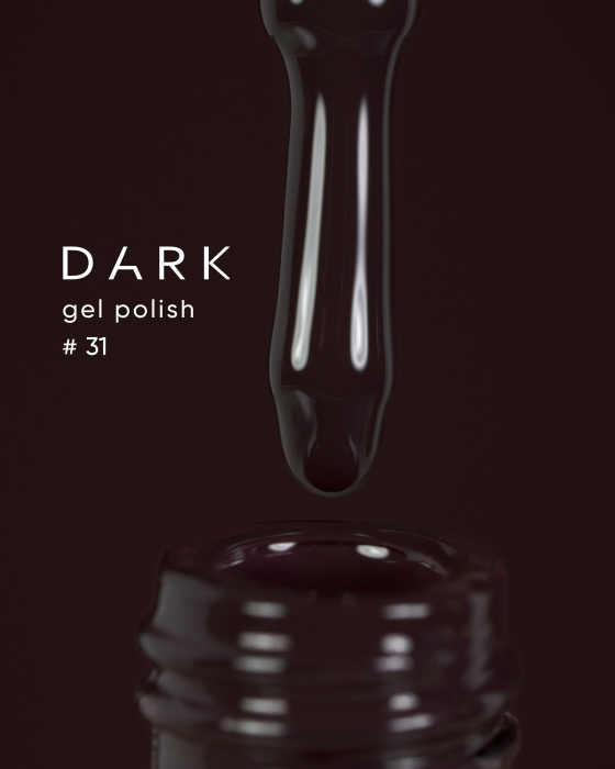 Dark gel polish (new collection) 31, 10 ml