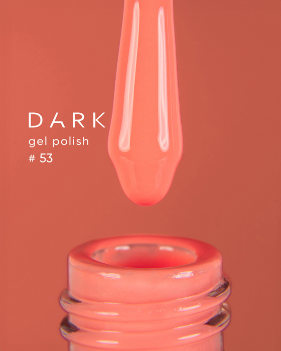 Dark gel polish 053, 6 ml