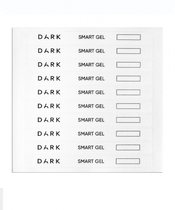 DARK наліпки на тіпси сет з віконцем Smart gel