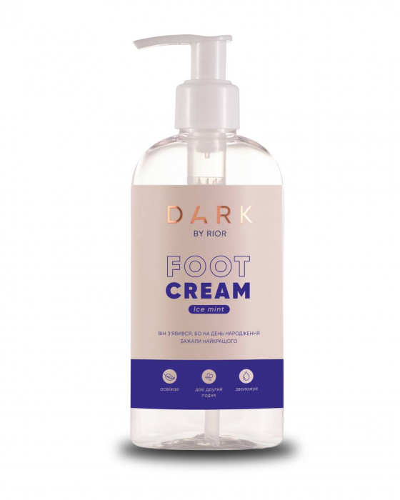 DARK FOOT CREAM MENTOL, 200 ml