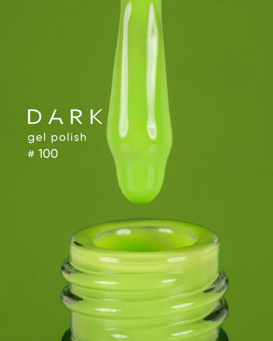 Dark gel polish 100, 6 ml