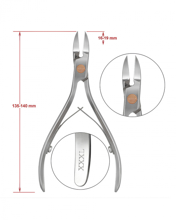 Olton кусачки для нігтів XXXL