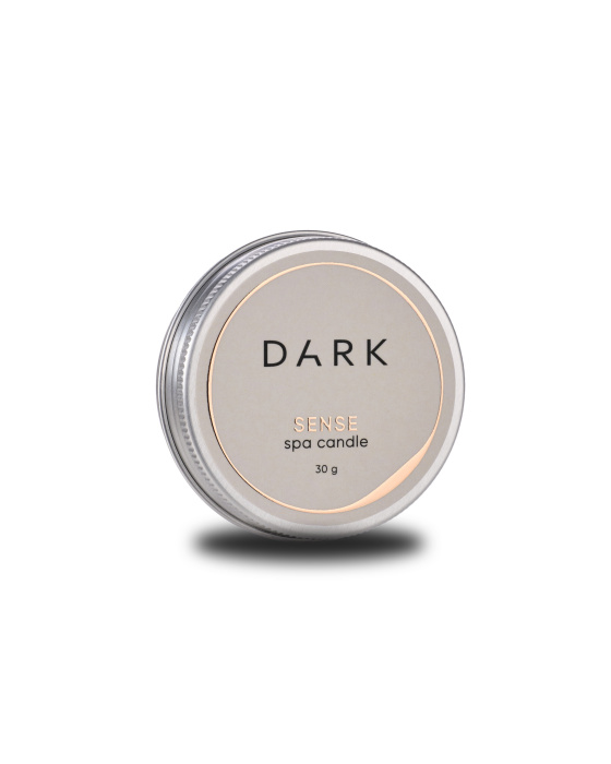 Dark spa candle SENSE, 30 g