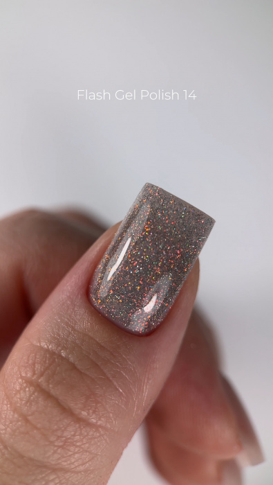 Dark Gel Polish Flash 14, 10 ml