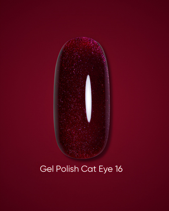 DARK Gel Polish Cat Eye 16, 6 мл