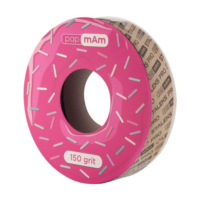 Запасний блок до котушки БІЛИЙ №6 papmAm Bobbinail  Staleks Pro EXPERT 150 грит (6м)