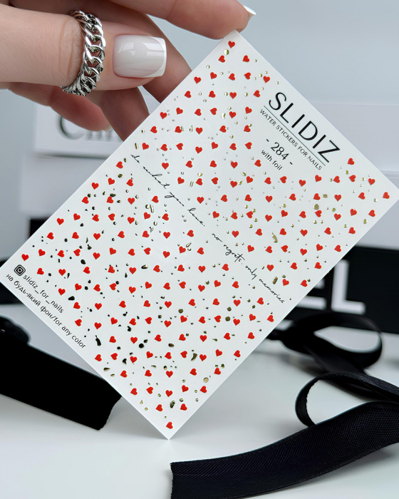 Фольгований слайдер дизайн SLIDIZ №284